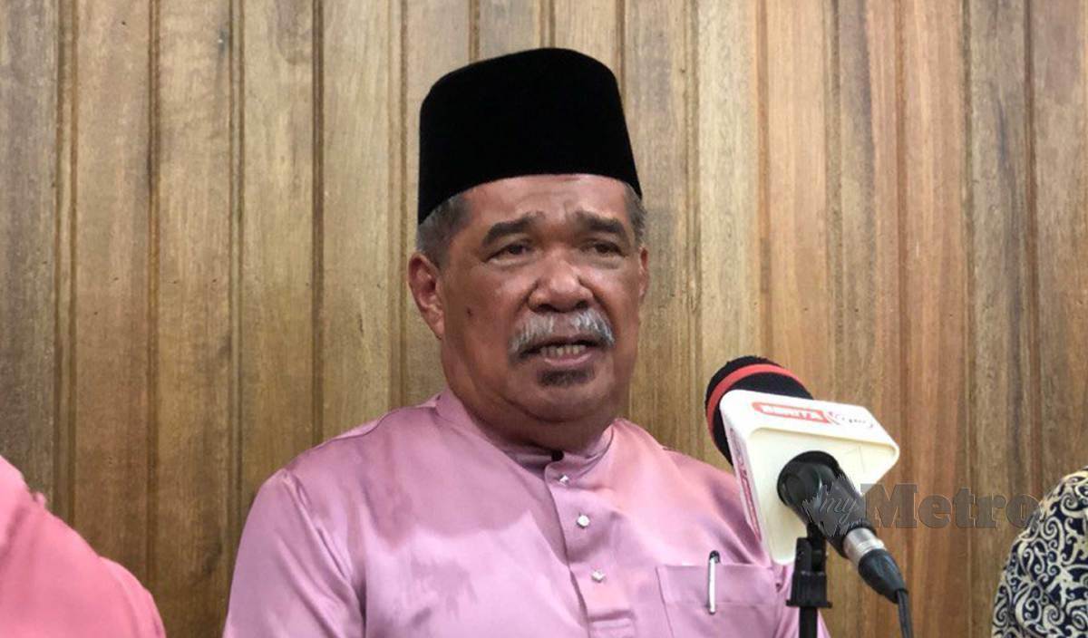 MOHAMAD Sabu pada sidang media di Majlis Sambutan Aidilfitri Menteri Pertanian dan Keterjaminan Makanan dan Parti Amanah Negara (Amanah) Kedah. FOTO Ahmad Mukhsein Mukhtar