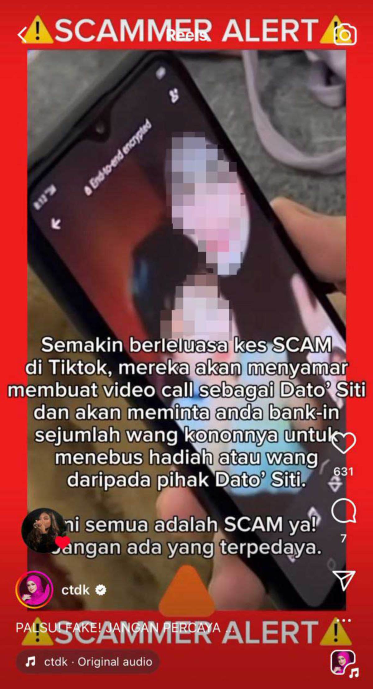 PERKONGSIAN Siti di media sosial.