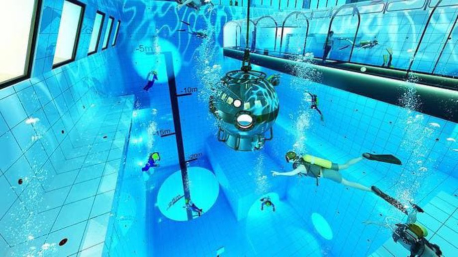 DeepSpot bakal menjadi kolam paling dalam di dunia.  FOTO/AGENSI