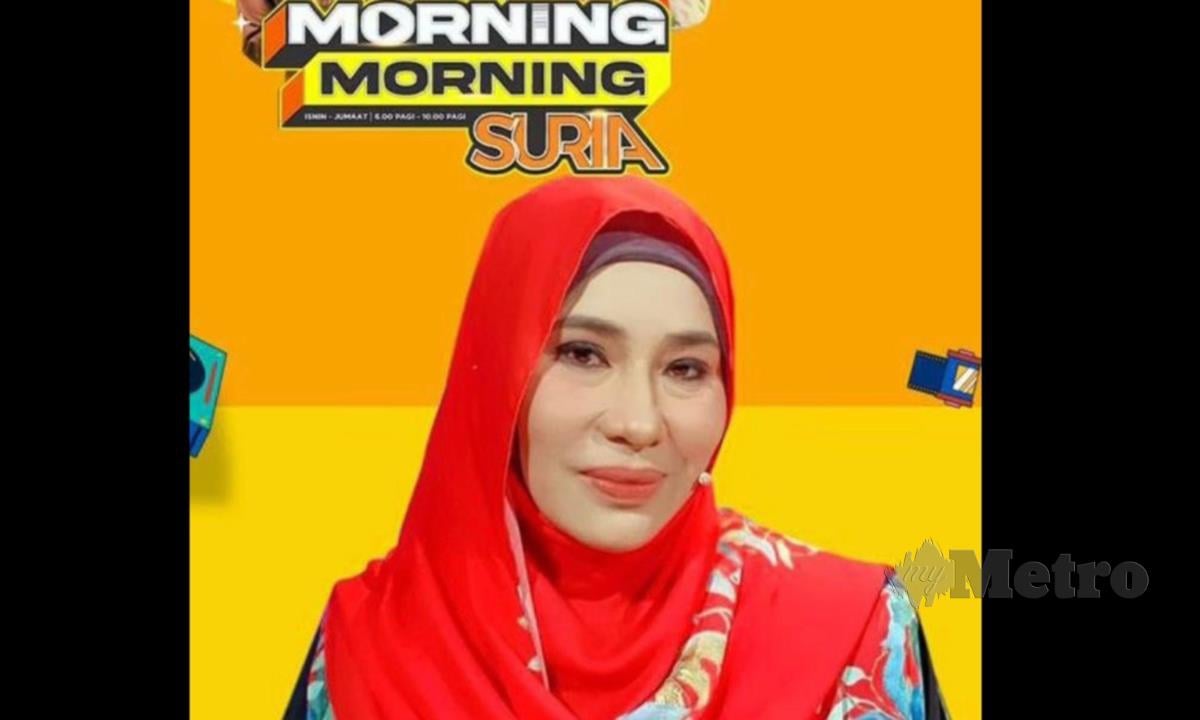 Ustazah Asni Mansor dalam program Morning Morning Suria.