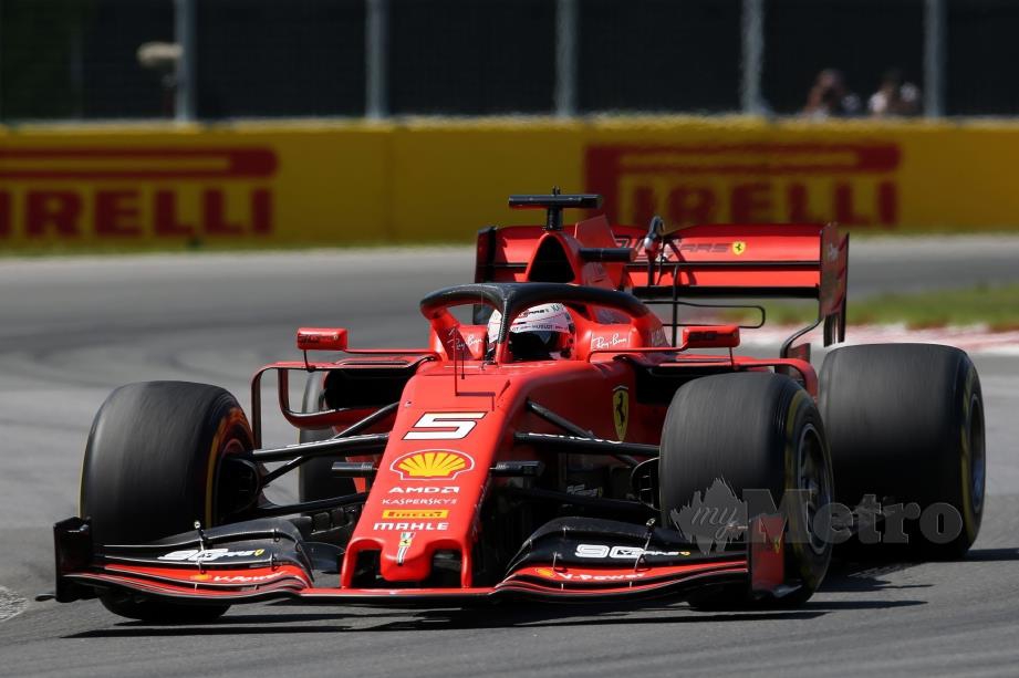 Jentera taruhan Ferrari. FOTO AFP