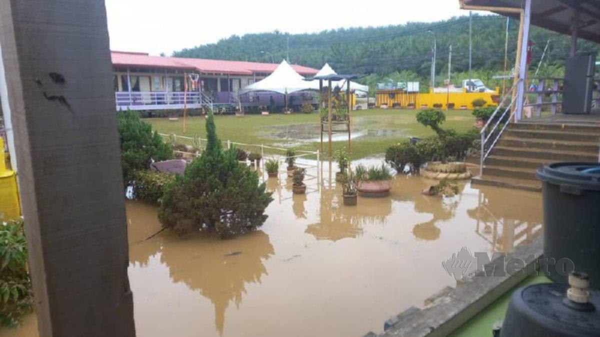 ANTARA sekolah terjejas akibat banjir di Sabah. FOTO ihsan Jabatan Pendidikan Sabah