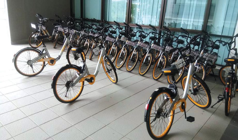  DUA ratus basikal yang diterima melalui program Sikal Elektrik Rakyat 1 Malaysia (SER1M). 