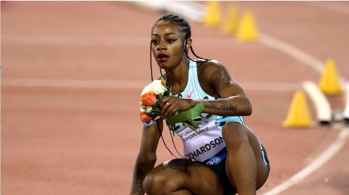 SHA’CARRI membuat penampilan pertama dalam acara 200m di Nairobi tahun ini. FOTO Reuters 