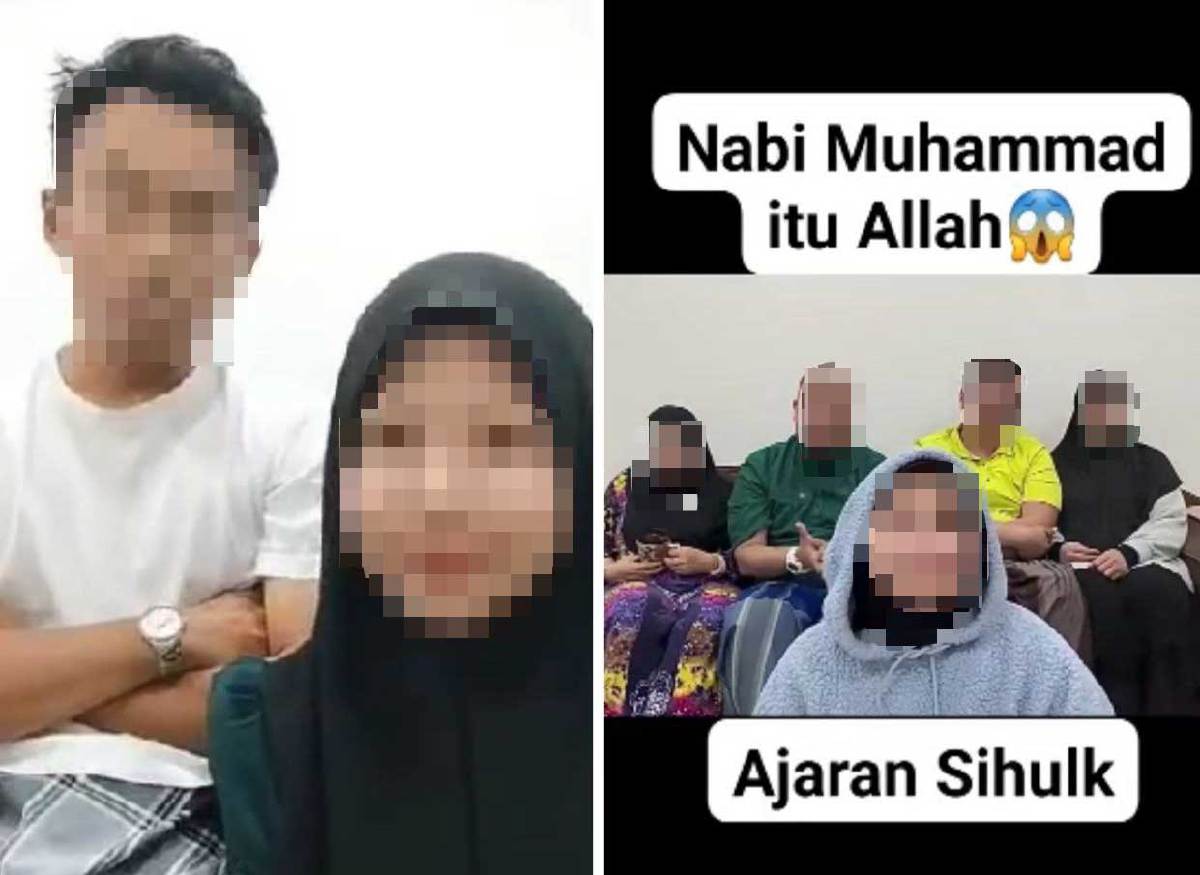 ANTARA video tular beberapa individu dan keluarga mendakwa dan mempercayai Nabi Muhammad SAW adalah Tuhan