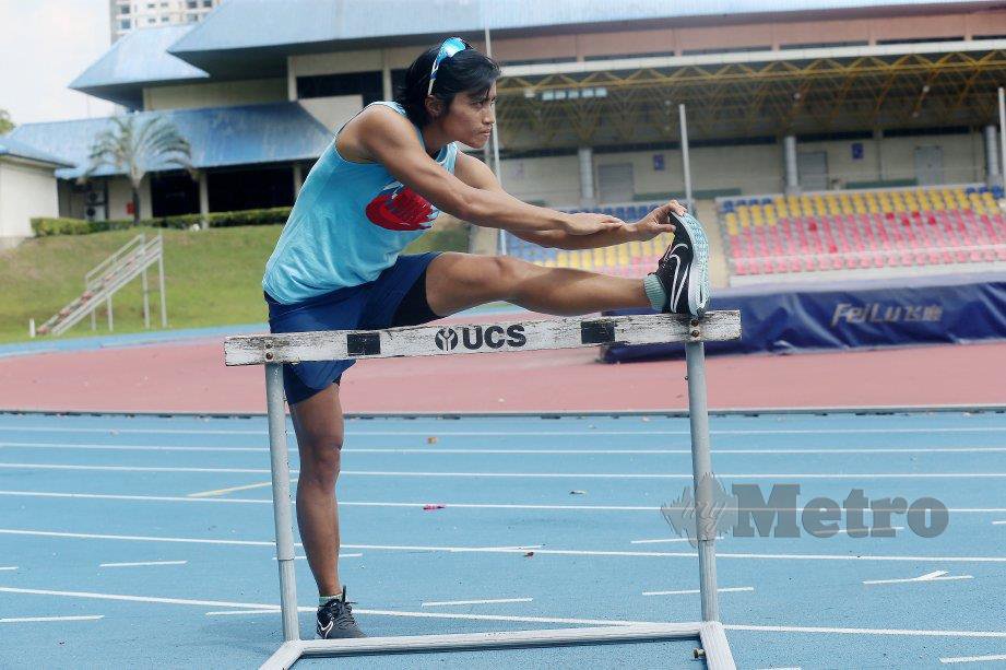 Siti Fatima Mohamad sandaran skuad olahraga negara. FOTO File NSTP