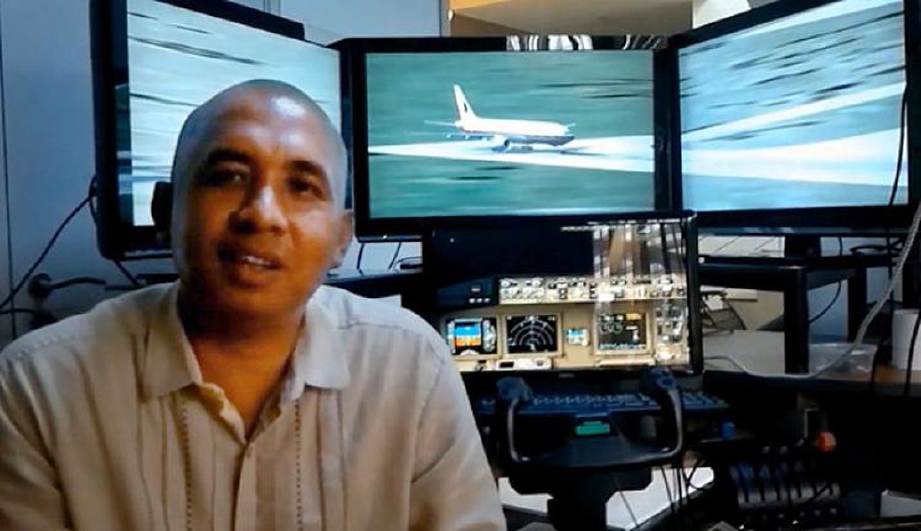 Simulator penerbangan yang ada di rumah jurutebang pesawat MH370, Kapten Zaharie Ahmad Shah. - Foto New York Daily