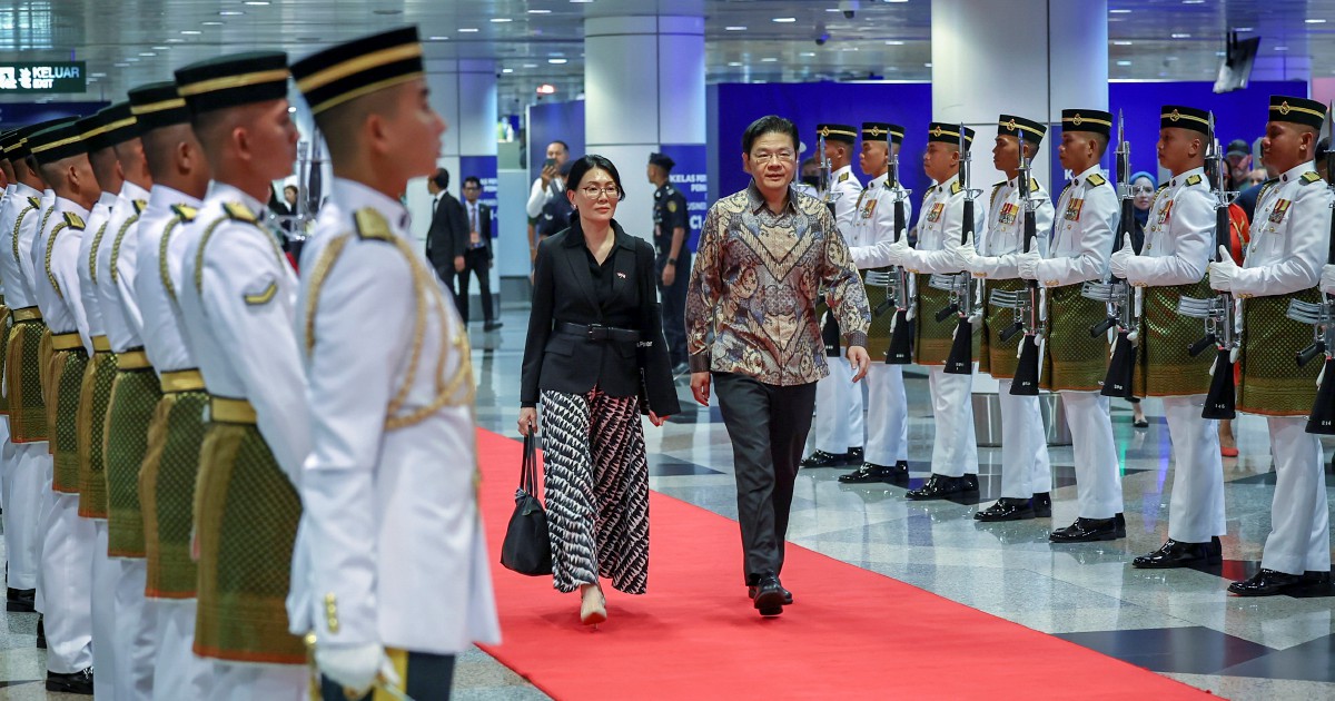 PM Singapura tiba di Malaysia untuk lawatan rasmi sulung