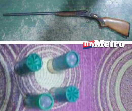 Rampas senapang buatan sendiri  pistol Harian Metro
