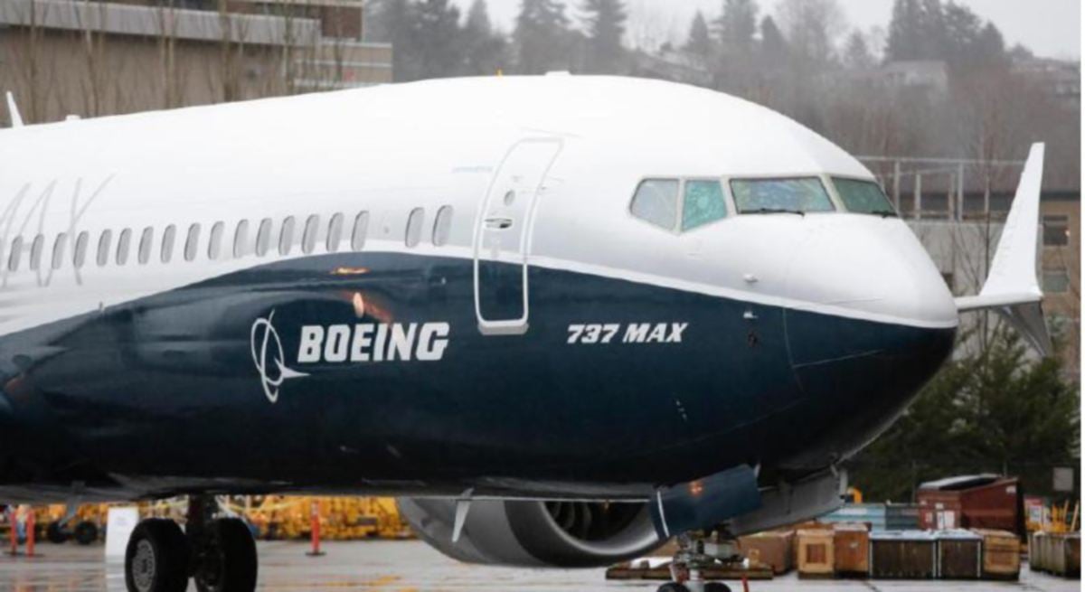PESAWAT Boeing 737 Max. FOTO fail AFP 