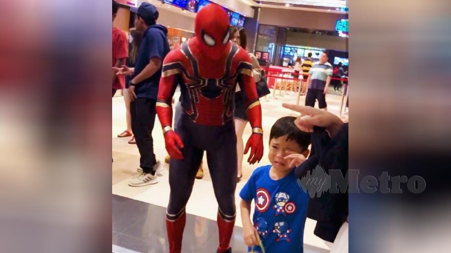 'Spiderman gurau je dik...' [METROTV] Harian Metro