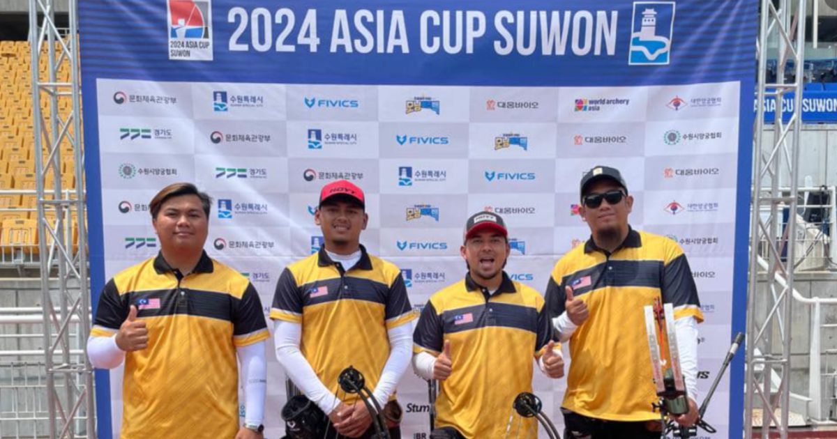 Skuad memanah raih emas Piala Asia
