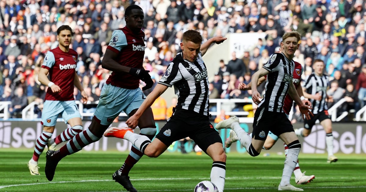 Dua gol lewat Barnes bantu Newcastle benam West Ham