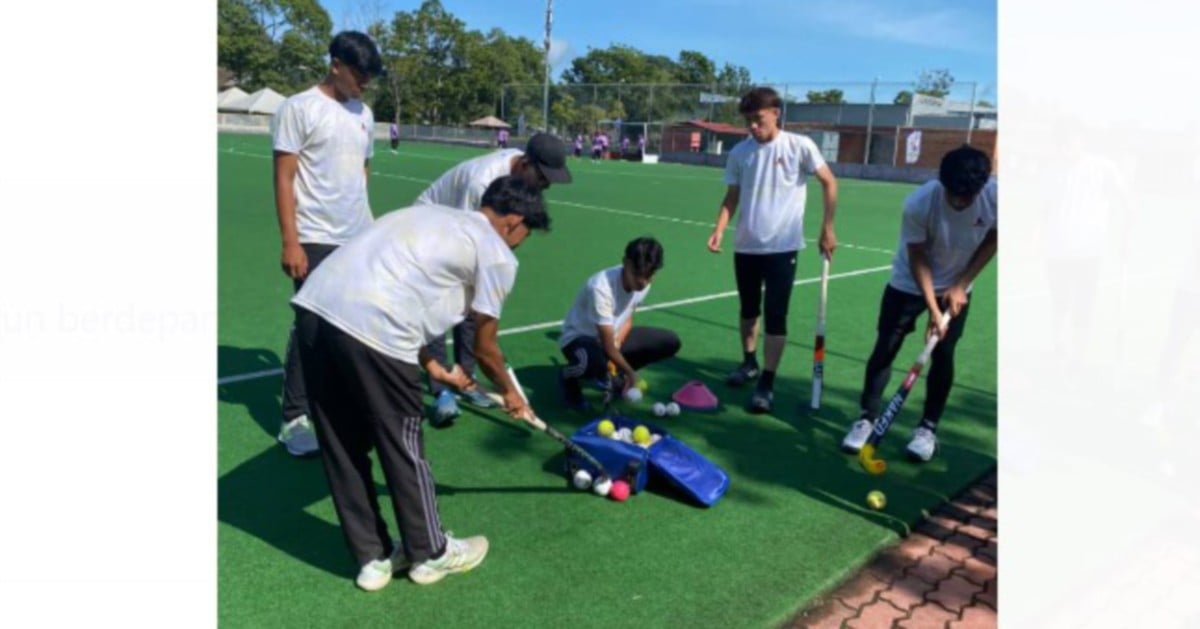 Skuad hoki UIAM dapat tonik terbaik