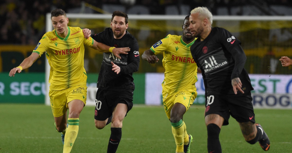Nantes malukan barisan bintang PSG