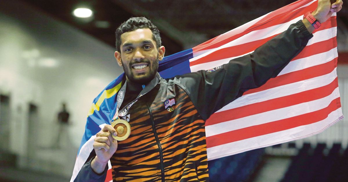 Sharmendran teruja galas tugas pembawa Jalur Gemilang