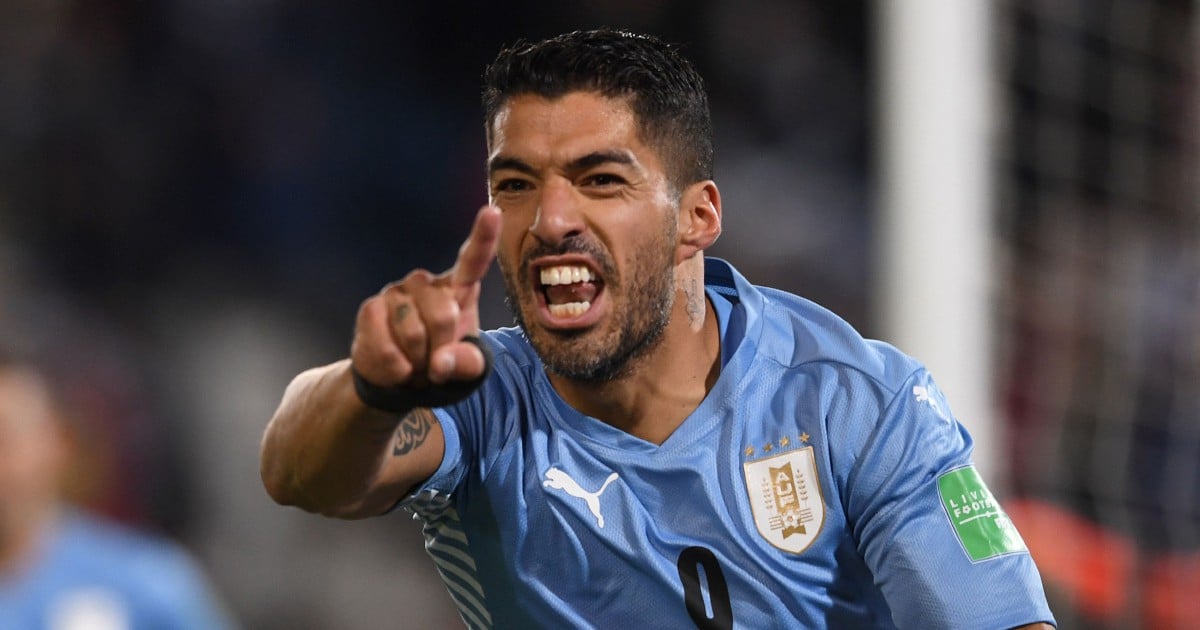 Suarez dipanggil semula kuatkan Uruguay