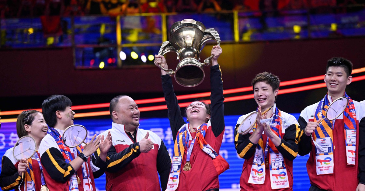 China juara hatrik Piala Sudirman