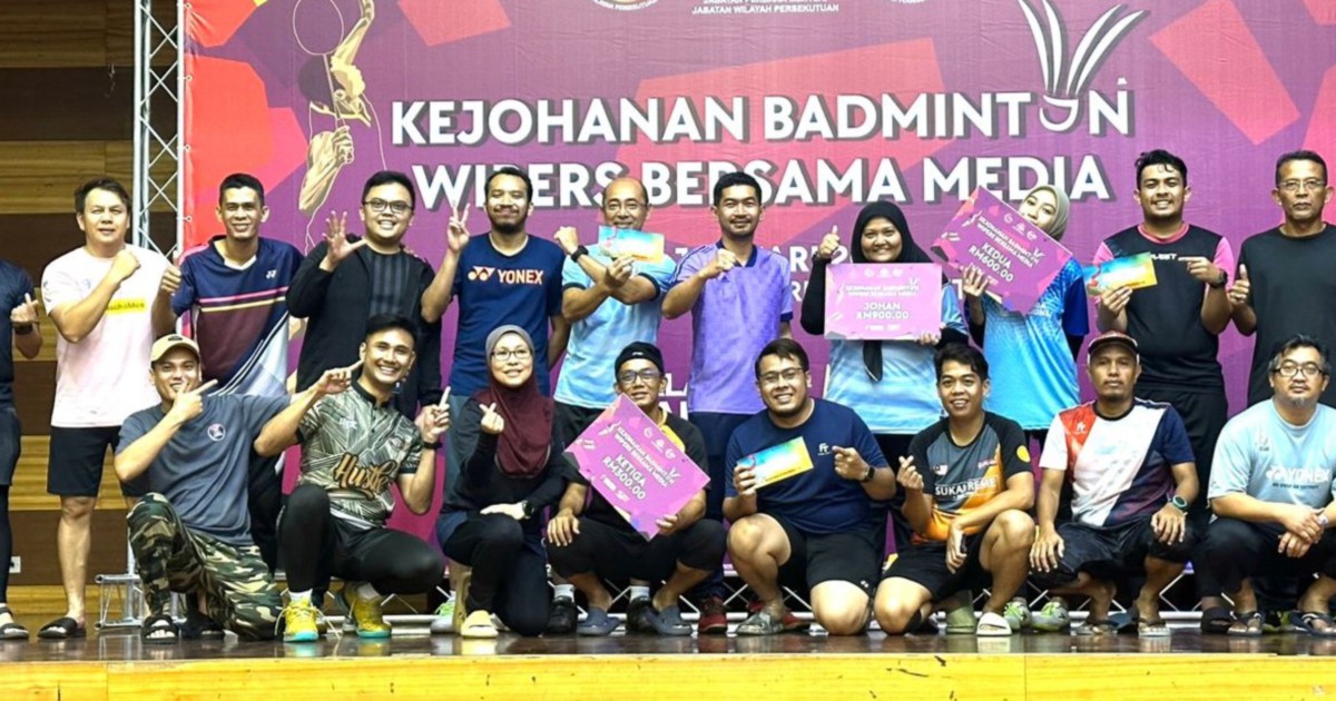 Kejohanan Badminton WiPers Media berlangsung meriah