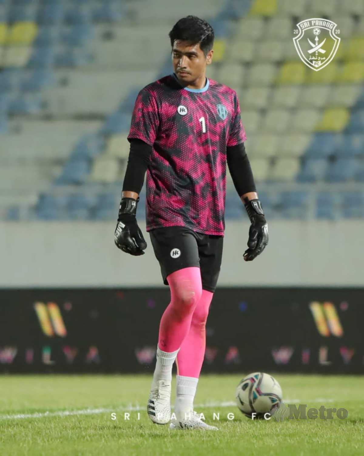  ZARIF Irfan Hashimuddin. -FOTO Ihsan Sri Pahang FC