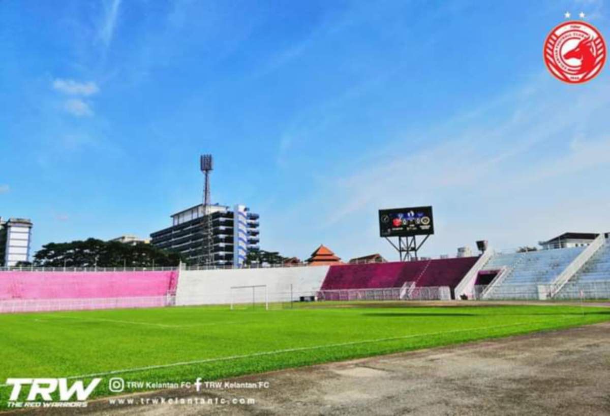Stadium Muhammad IV yang bakal di naik taraf dan dibaiki. FOTO Ihsan FB TRW Kelantan FC.