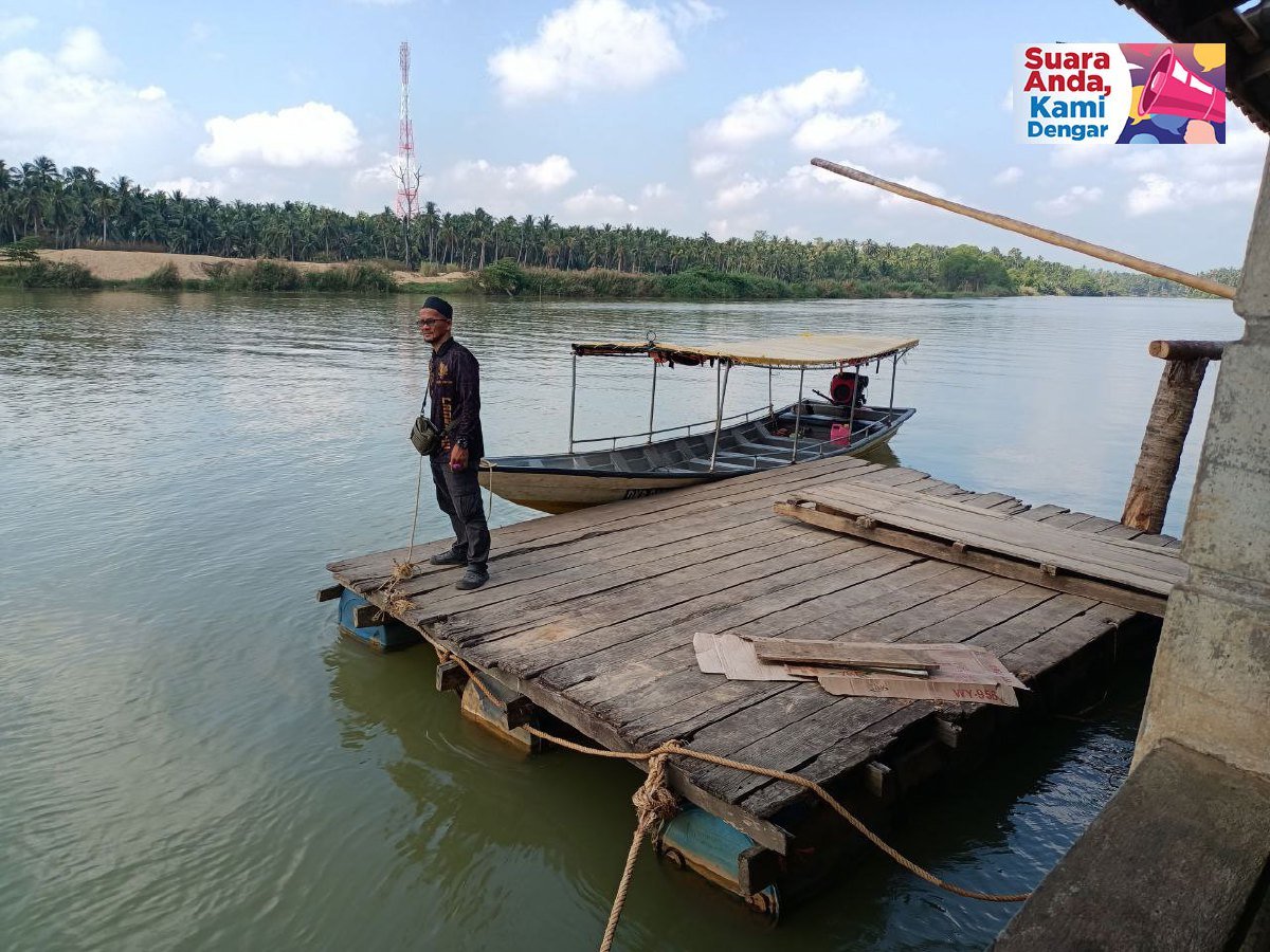 PENDUDUK di 14 kampung di gugusan pulau di delta Sungai Kelantan mahu kemudahan jeti di situ dibaik pulih.