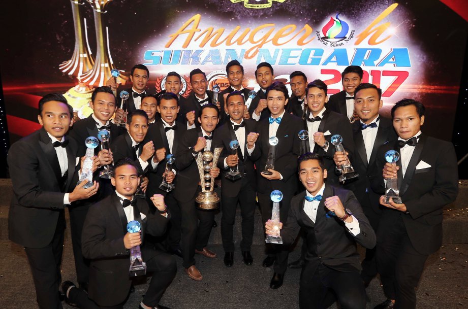 MALAYSIAN Tigers  dinobatkan pasukan lelaki kebangsaan terbaik pada Anugerah Sukan Negara 2017.