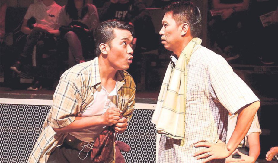 ANTARA babak dalam teater Yeopyang dipentaskan di Panggung Eksperimen Universiti Malaya (UM).