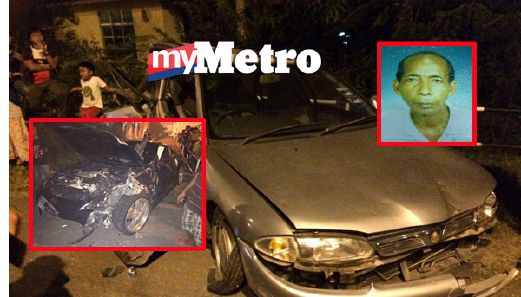 Korban 'supercar' langgar belakang  Harian Metro