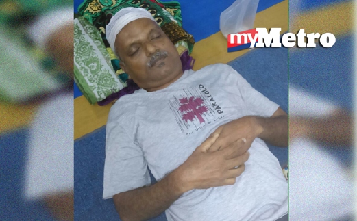 Lelaki dari India disahkan meninggal dunia selepas rebah ketika berdoa. - Foto Ihsan pembaca