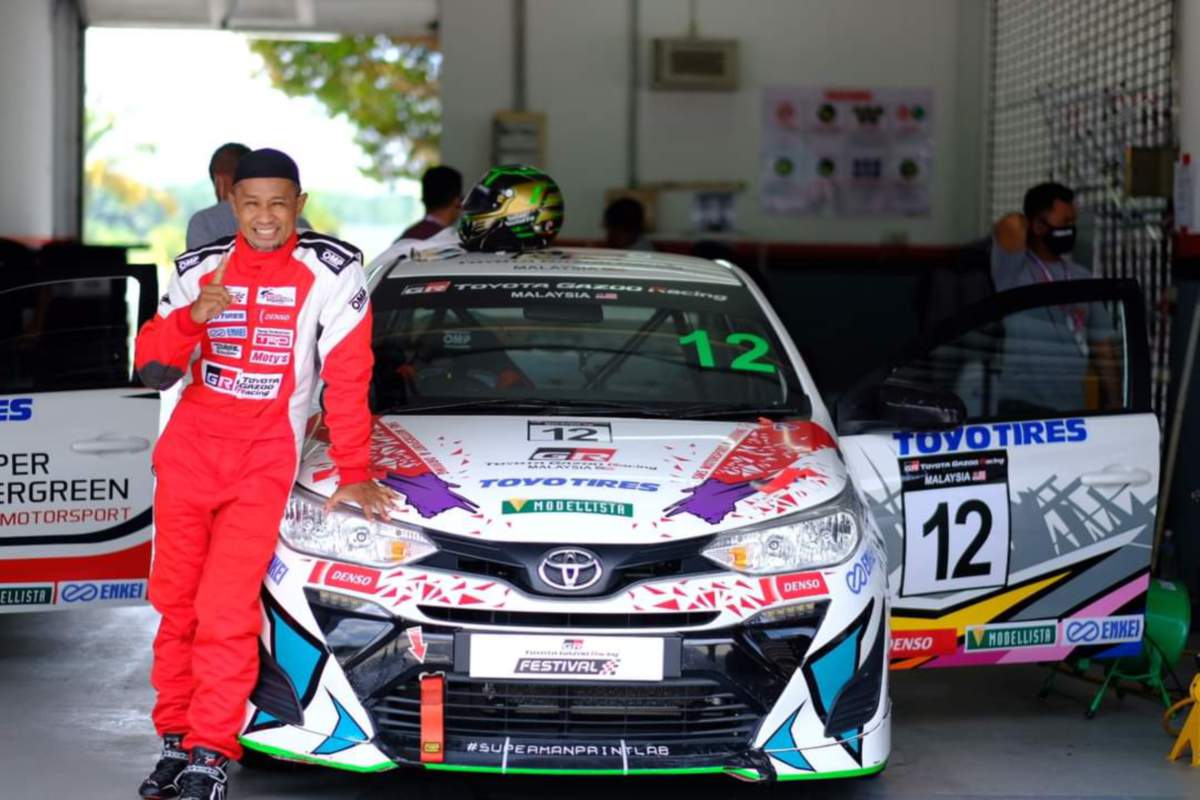 SUTAN memenangi perlumbaan Rally of Thailand 2022. FOTO FB Sutan Mustaffa Salihin