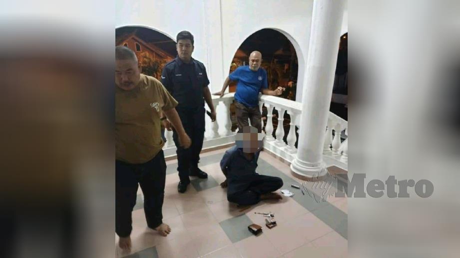 Guna Lidi Curi Duit Tabung Masjid