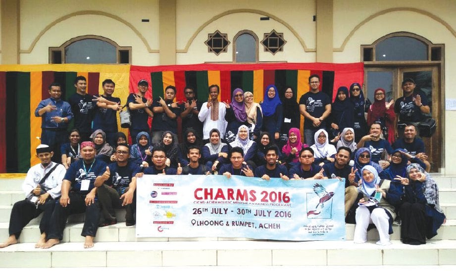 SERAMAI 30 pelajar perubatan CUCMS raih pengalaman berharga di Aceh.
