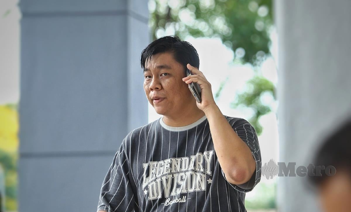 Tan Chee Keong didenda RM40,000 oleh Mahkamah Sesyen Seremban. FOTO AZRUL EDHAM