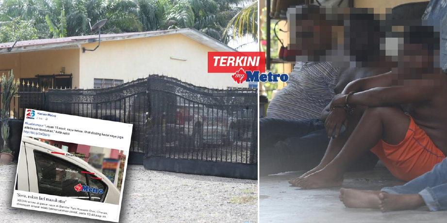 Empat jam dah kena cekup [METROTV]  Harian Metro