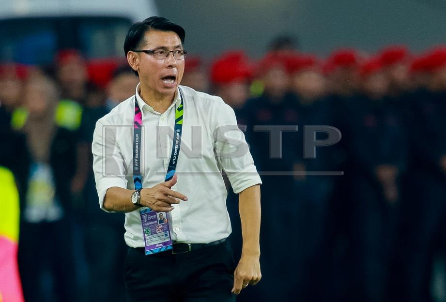 CHENG Hoe ketika perlawanan akhir pertama Piala AFF Suzuki 2018 antara Malaysia menentang Vietnam di Stadium Nasional Bukit Jalil. NSTP/ASYRAF HAMZAH
