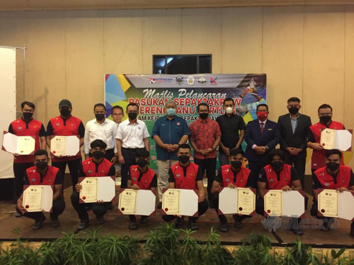 Pemain Terengganu Turtles yang bakal membawa cabaran dalam STL musim ini. FOTO Malik Muhamad