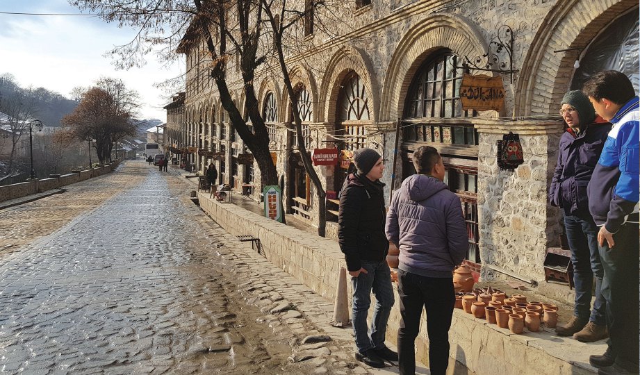 BANDAR lama Sheki, Azerbaijan.