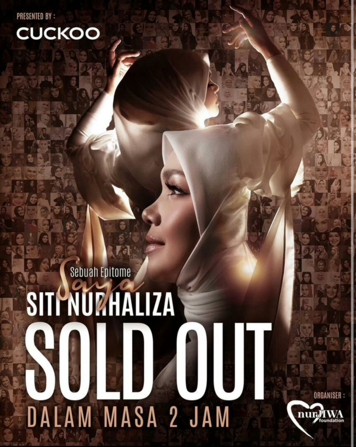 KONSERT Sebuah Epitome Saya Siti Nurhaliza di Axiata Arena pada 9 Mac depan.