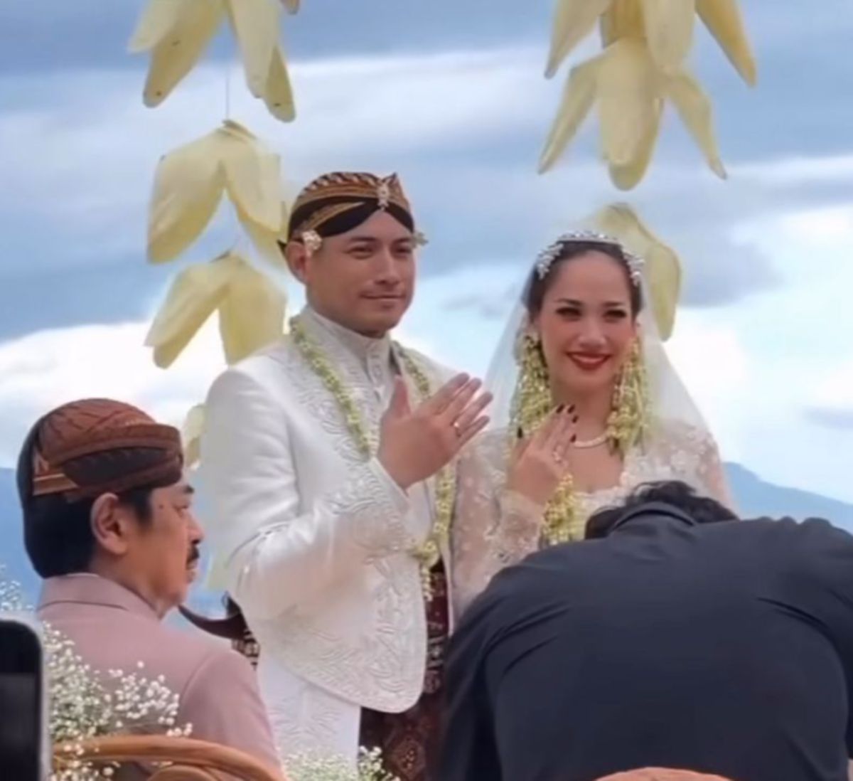 BCL dan Tiko melangsungkan pernikahan di Bali. Foto Ihsan IG bcltiko