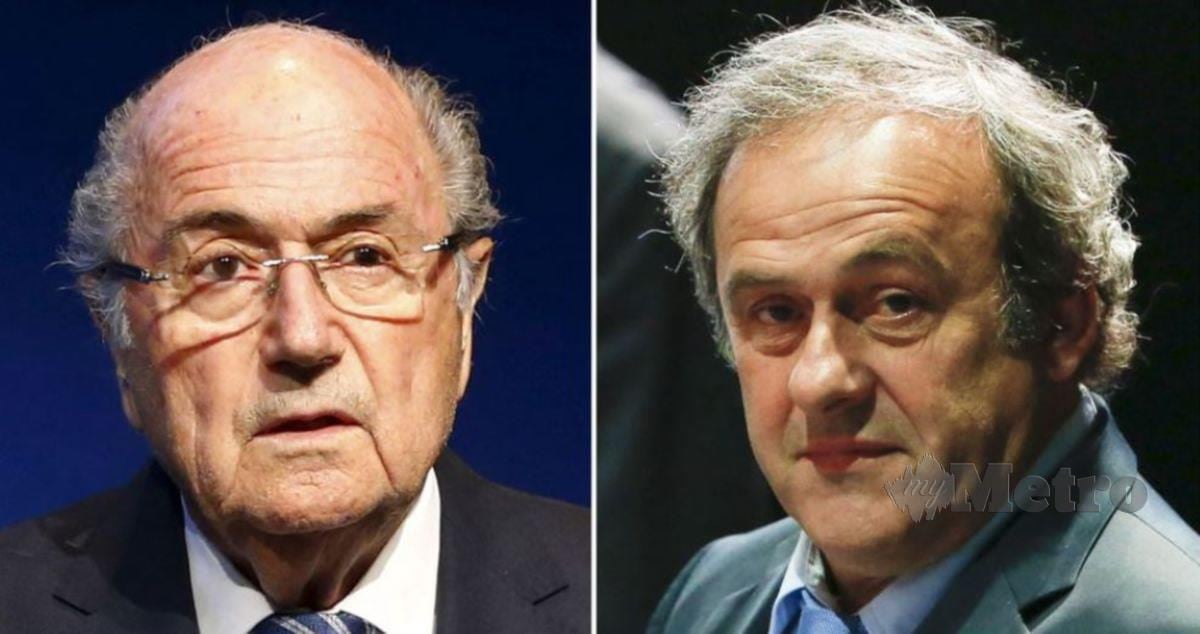 SEPP Blatter (kiri) dan Michel Platini. GAMBAR FAIL REUTERS