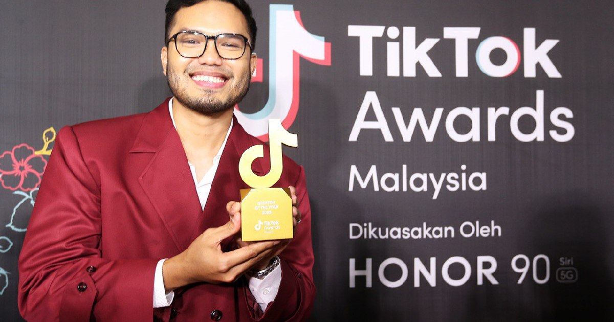 Khairul Aming ungguli TikTok Awards Malaysia 2023 | Harian Metro