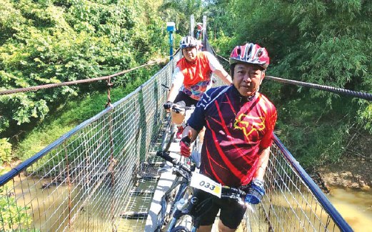 500 kerah keringat tempuhi cabaran di laluan Bukit Kusai Tamparuli.