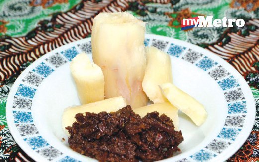 SAMBAL Totok Jawe enak dimakan bersama ubi rebus.