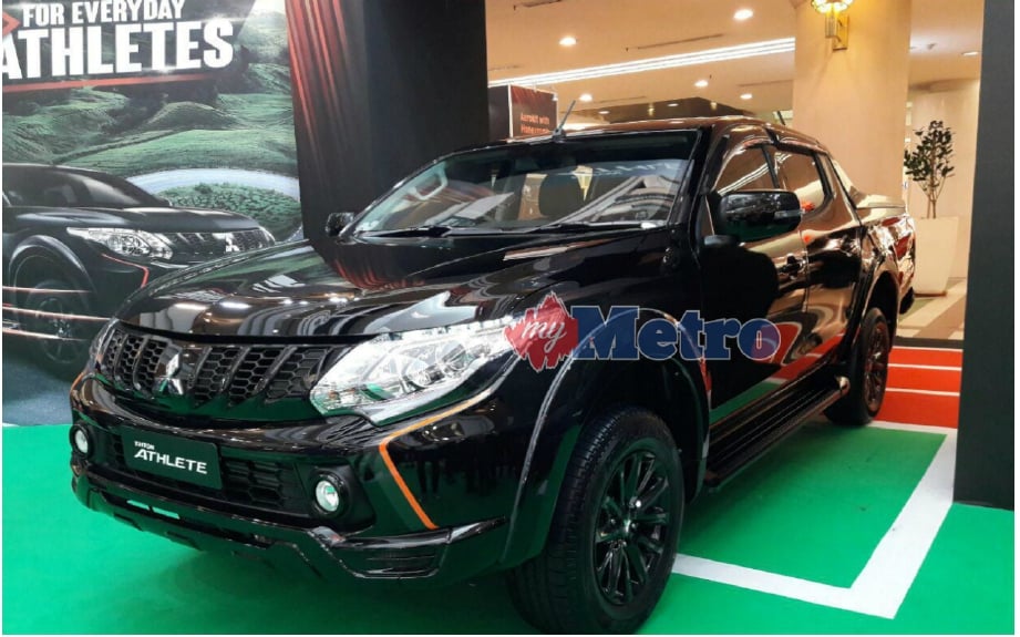 Mitsubishi Triton Athlete baru dilancarkan di Petaling Jaya.