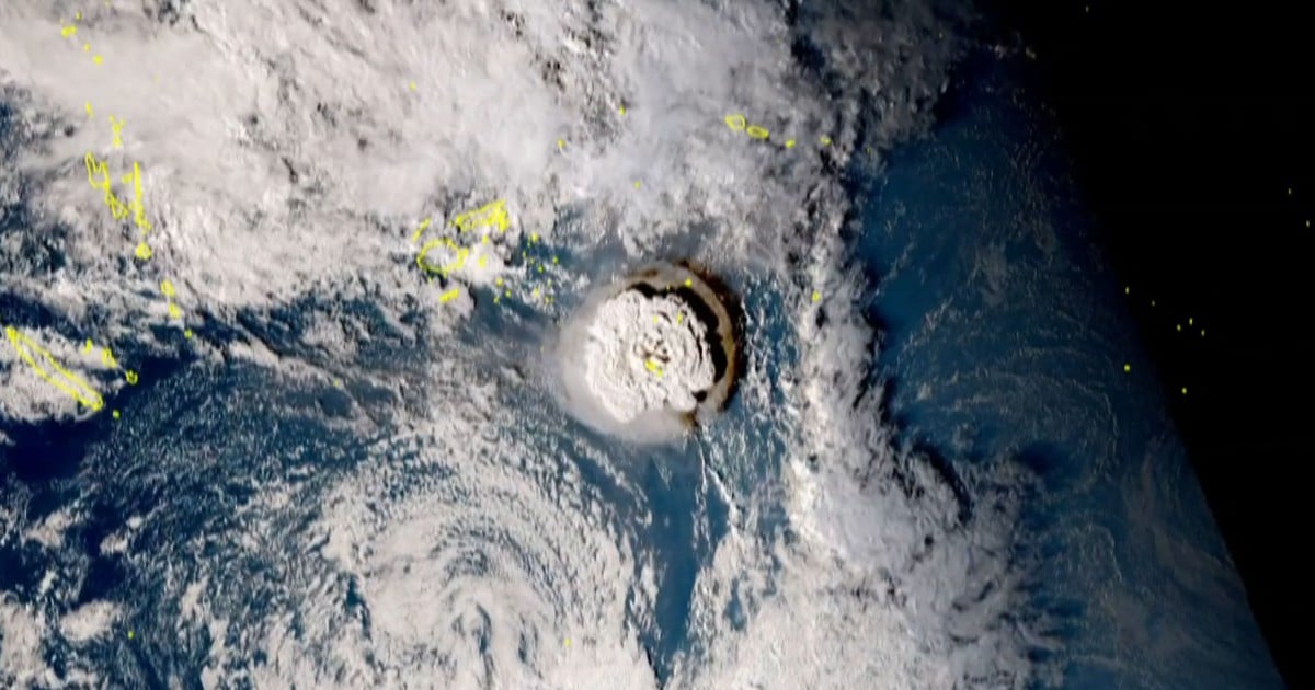 Tsunami Tonga: Letusan gunung berapi terdengar lebih dari 800 kilometer jauhnya