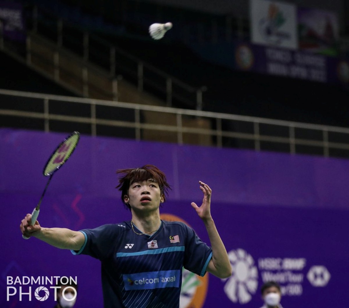 TZE Yong mempamerkan peningkatan prestasi. FOTO Badminton Photo