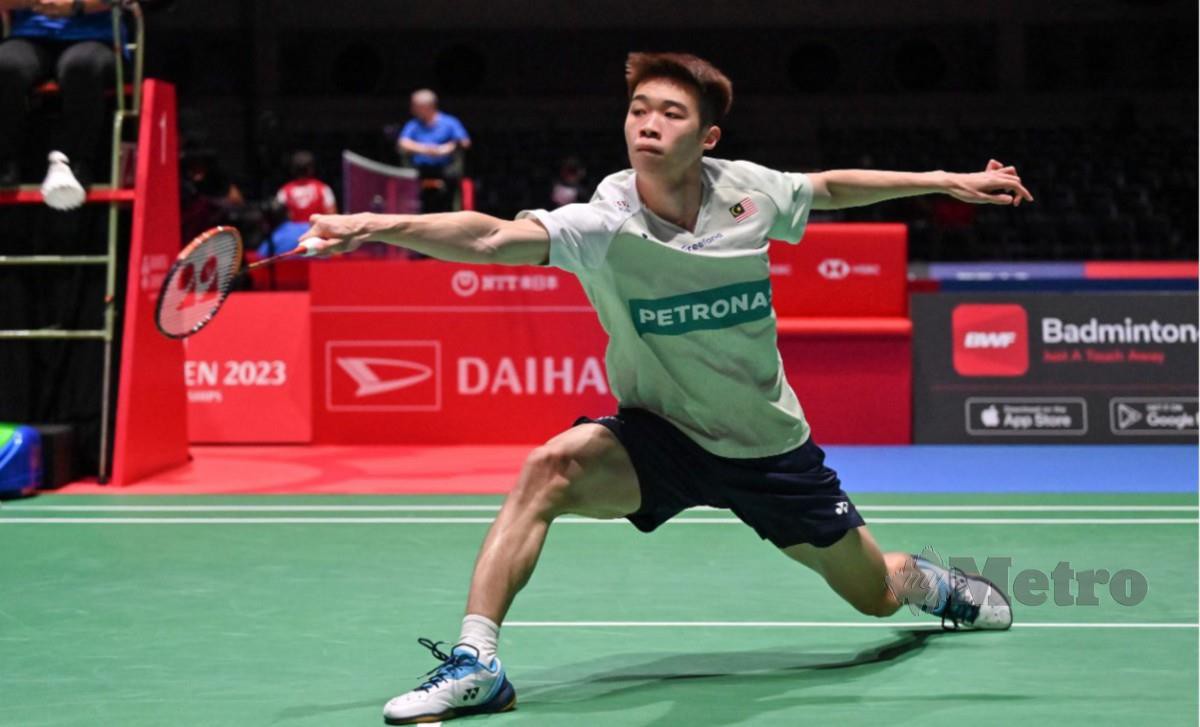 TZE Yong mara ke pusingan kedua Kejohanan Badminton Dunia. FOTO ARKIB NSTP 