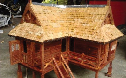  Replika Model Rumah Kampung  www picswe com