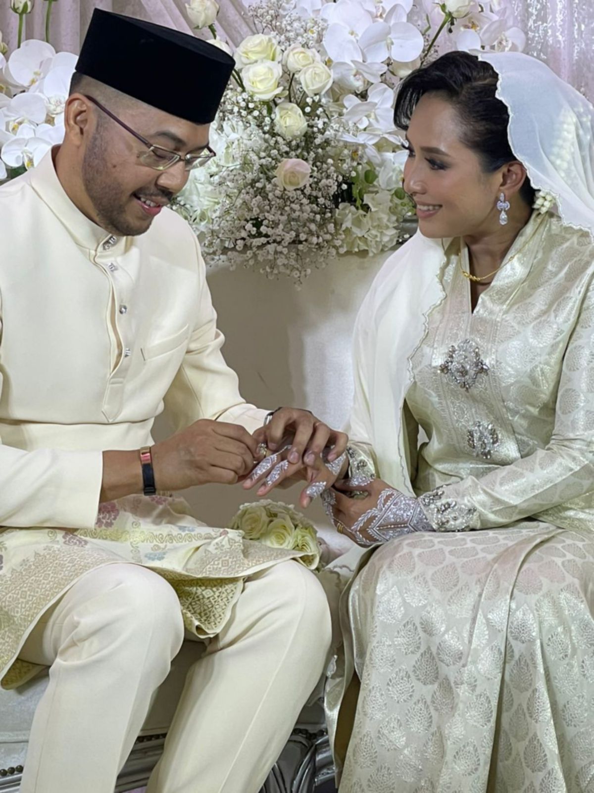 Vanidah Iman dan Arifabillah melangsungkan pernikahan hari ini. Foto: @luxurycapturephotography 